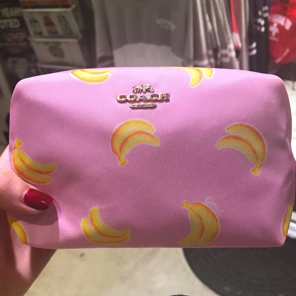 Coach Banana Cosmetic Bag